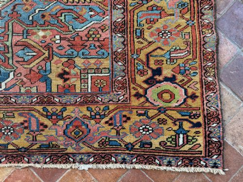 ANTIQUE HERIZ CARPET - ADDITIONAL PHOTO 3