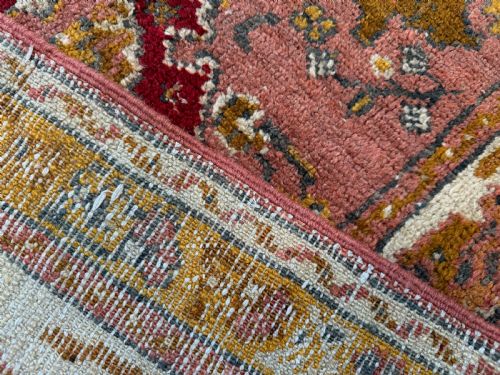 ANTIQUE USHAK CARPET - ADDITIONAL PHOTO 7