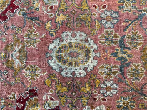 ANTIQUE USHAK CARPET - ADDITIONAL PHOTO 10