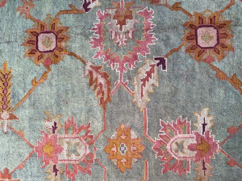 ANTIQUE USHAK CARPET - ADDITIONAL PHOTO 5