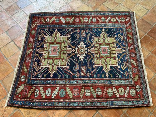 ANTIQUE KARAJA RUG - ADDITIONAL PHOTO 2
