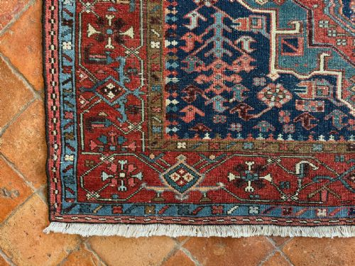 ANTIQUE KARAJA RUG - ADDITIONAL PHOTO 1
