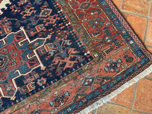 ANTIQUE KARAJA RUG - ADDITIONAL PHOTO 2