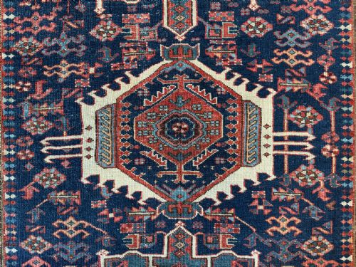 ANTIQUE KARAJA RUG - ADDITIONAL PHOTO 6