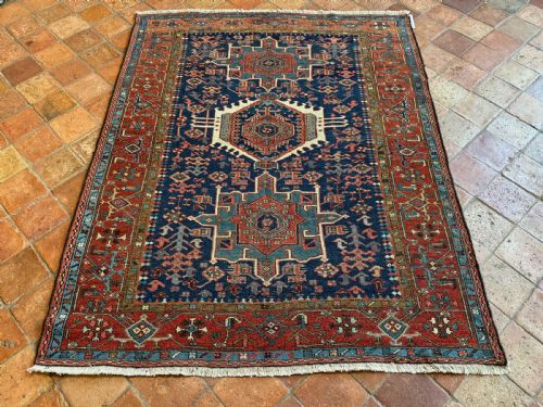 ANTIQUE KARAJA RUG - ADDITIONAL PHOTO 8