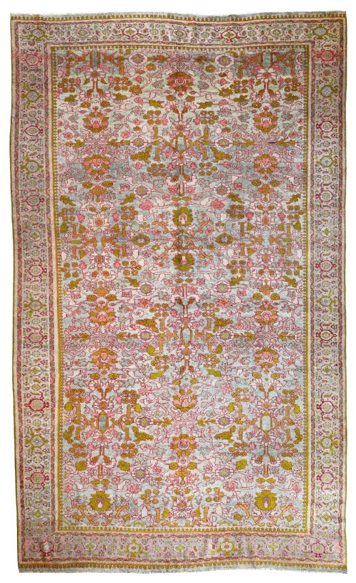 antique ziegler carpet - CATEGORY: ANTIQUE RUGS - DATED 1890