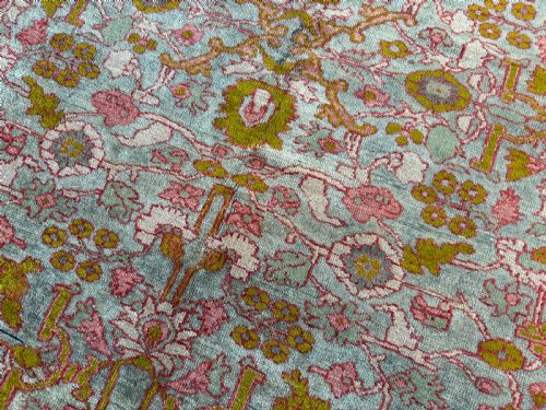 ANTIQUE ZIEGLER CARPET - ADDITIONAL PHOTO 1