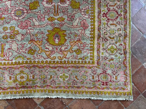 ANTIQUE ZIEGLER CARPET - ADDITIONAL PHOTO 2