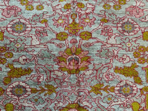 ANTIQUE ZIEGLER CARPET - ADDITIONAL PHOTO 4