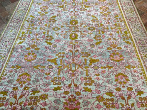 ANTIQUE ZIEGLER CARPET - ADDITIONAL PHOTO 8