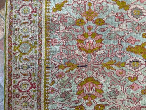 ANTIQUE ZIEGLER CARPET - ADDITIONAL PHOTO 10