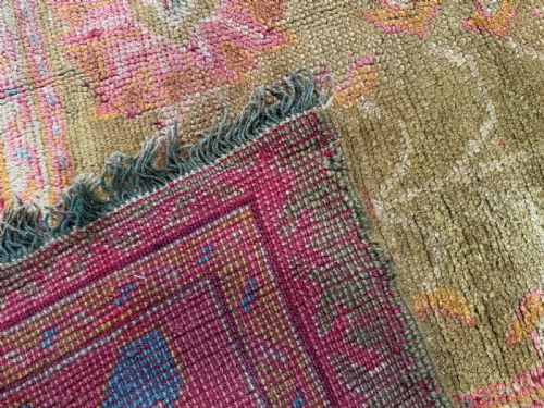 ANTIQUE USHAK CARPET - ADDITIONAL PHOTO 6