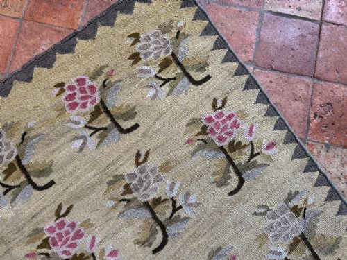 ANTIQUE BESSARABIAN KILIM - ADDITIONAL PHOTO 4