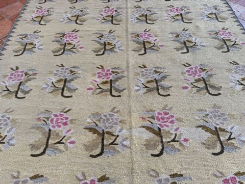 ANTIQUE BESSARABIAN KILIM - ADDITIONAL PHOTO 6