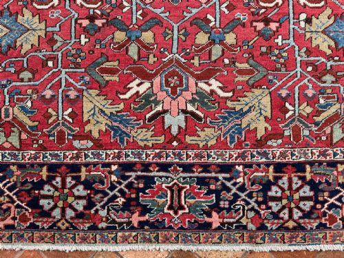 ANTIQUE HERIZ CARPET - ADDITIONAL PHOTO 10