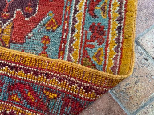 ANTIQUE USHAK RUNNER - ADDITIONAL PHOTO 1