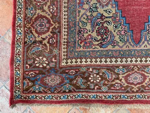 ANTIQUE BIDJAR RUG - ADDITIONAL PHOTO 4