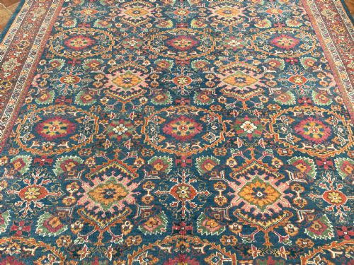 ANTIQUE SULTANABAD CARPET - ADDITIONAL PHOTO 5