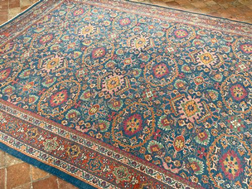 ANTIQUE SULTANABAD CARPET - ADDITIONAL PHOTO 7
