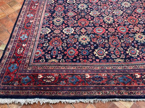 ANTIQUE MAHAL CARPET - ADDITIONAL PHOTO 1