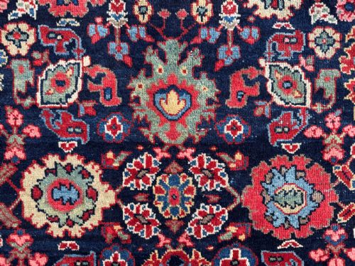ANTIQUE MAHAL CARPET - ADDITIONAL PHOTO 2