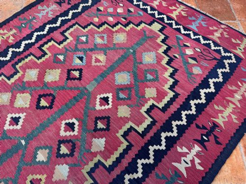 ANTIQUE SARKOY KILIM - ADDITIONAL PHOTO 2