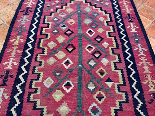 ANTIQUE SARKOY KILIM - ADDITIONAL PHOTO 6