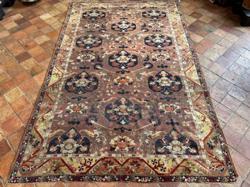 ANCIENT SILK BURSA RUG - ADDITIONAL PHOTO 1