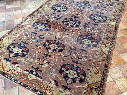 ANCIENT SILK BURSA RUG - ADDITIONAL PHOTO 5