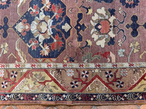 ANCIENT SILK BURSA RUG - ADDITIONAL PHOTO 6