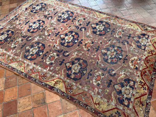 ANCIENT SILK BURSA RUG - ADDITIONAL PHOTO 7
