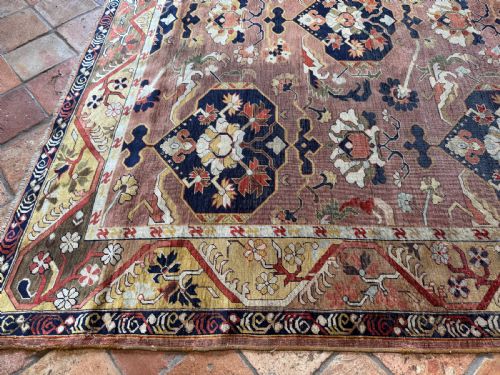 ANCIENT SILK BURSA RUG - ADDITIONAL PHOTO 8