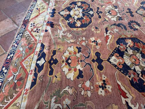 ANCIENT SILK BURSA RUG - ADDITIONAL PHOTO 9