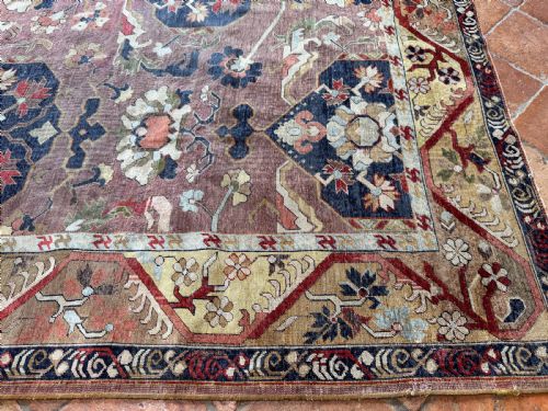 ANCIENT SILK BURSA RUG - ADDITIONAL PHOTO 10