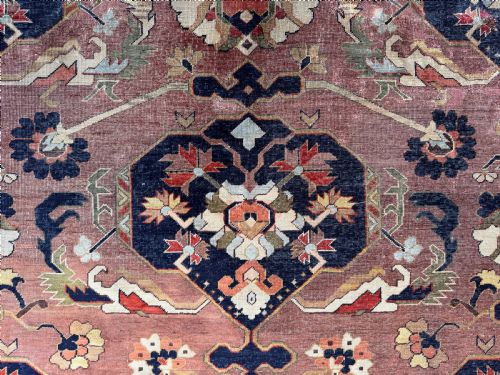 ANCIENT SILK BURSA RUG - ADDITIONAL PHOTO 11