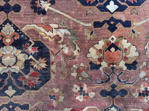 ANCIENT SILK BURSA RUG - ADDITIONAL PHOTO 13