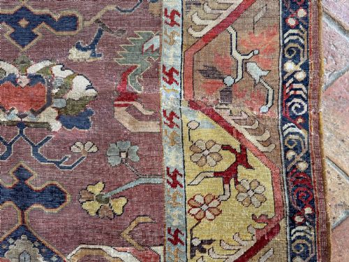 ANCIENT SILK BURSA RUG - ADDITIONAL PHOTO 14