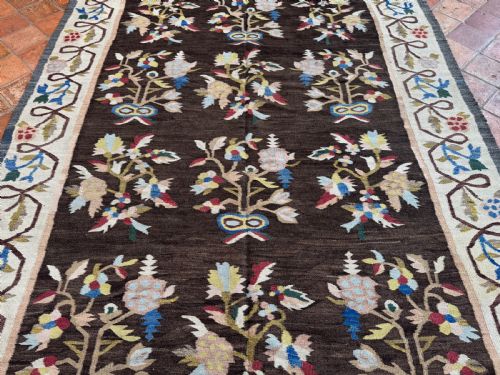 ANTIQUE BESSARABIAN KILIM - ADDITIONAL PHOTO 1