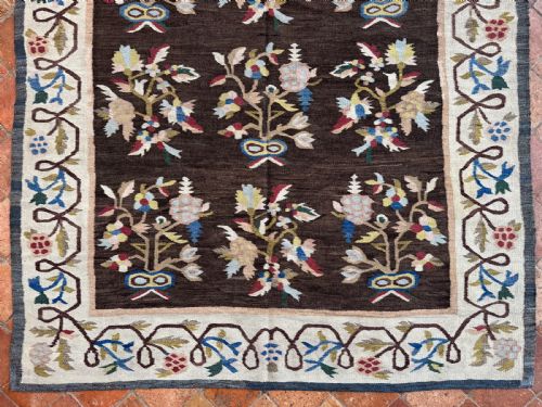 ANTIQUE BESSARABIAN KILIM - ADDITIONAL PHOTO 2