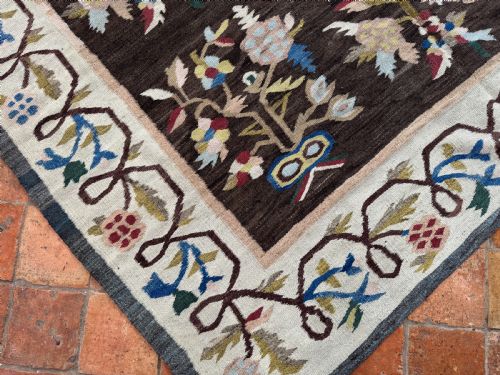 ANTIQUE BESSARABIAN KILIM - ADDITIONAL PHOTO 4