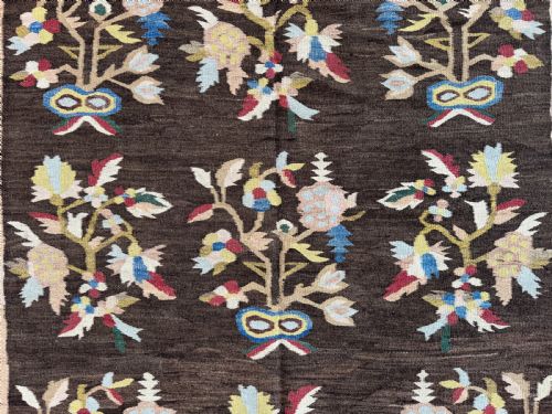 ANTIQUE BESSARABIAN KILIM - ADDITIONAL PHOTO 5