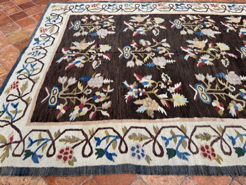 ANTIQUE BESSARABIAN KILIM - ADDITIONAL PHOTO 7