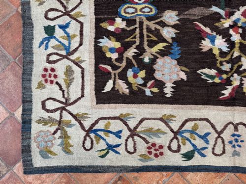 ANTIQUE BESSARABIAN KILIM - ADDITIONAL PHOTO 9