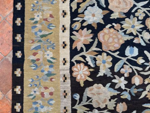 ANTIQUE BESSARABIAN KILIM - ADDITIONAL PHOTO 12
