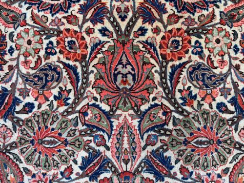ANTIQUE KASHAN RUG - ADDITIONAL PHOTO 7
