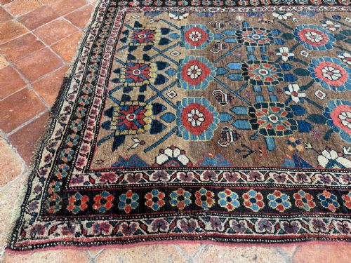 RARE ANTIQUE BIDJAR RUG - ADDITIONAL PHOTO 1