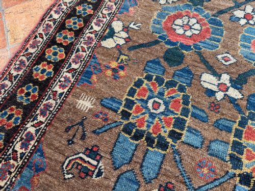 RARE ANTIQUE BIDJAR RUG - ADDITIONAL PHOTO 2