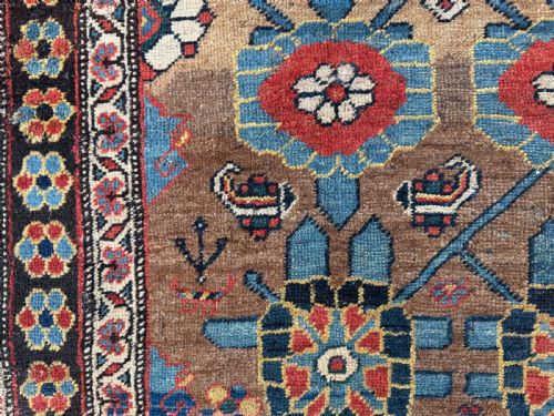RARE ANTIQUE BIDJAR RUG - ADDITIONAL PHOTO 4