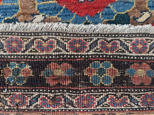 RARE ANTIQUE BIDJAR RUG - ADDITIONAL PHOTO 6