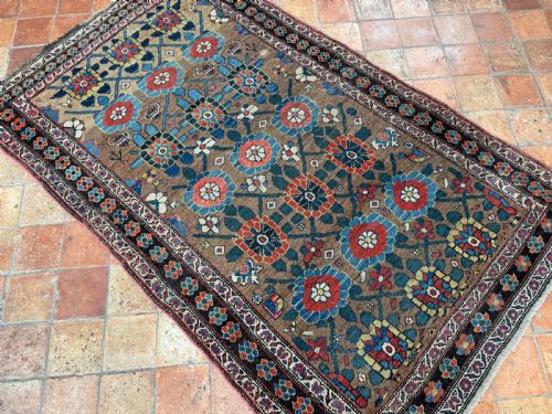 RARE ANTIQUE BIDJAR RUG - ADDITIONAL PHOTO 8